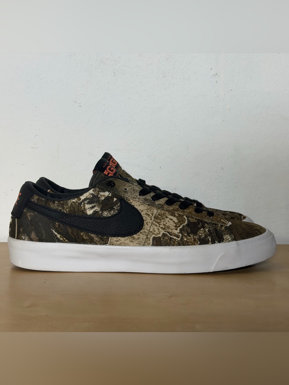Nike Blazer Low Pro GT Premium SB Olive Realtree Camo DO9398-002 Men’s Size 12
